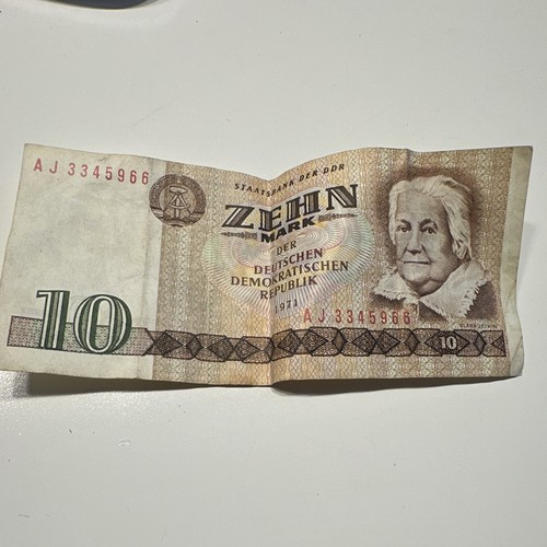 Ddr mark banknote - 10,