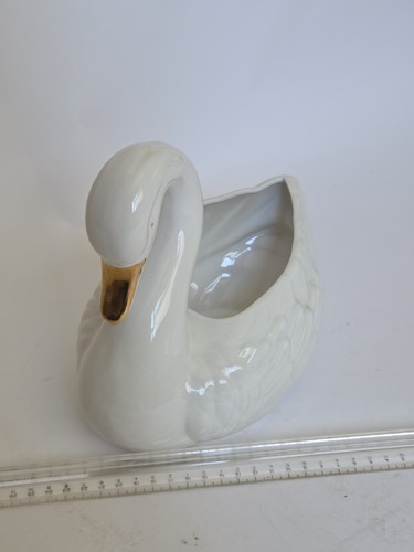 Keramik porzellan schwan - keramik,