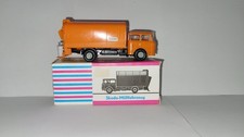 +++DDR+++Permot Skoda S706 RTK Müllfahrzeug BOBR Orange 1:87 DDR OVP+++DDR+++