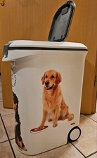 Cuver Hundefutterbox Hundefutterbehälter 54 Liter aufklappbar - wenig gebraucht