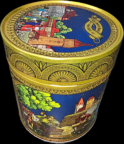 Blechdose mit deckel - blechdose,