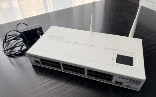 Mikrotik crs125 24g 2hnd in - mikrotik, crs125-24g-1s-2hnd-in