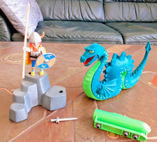 Playmobil- Set 3155 Seeungeheuer + Wikinger von 2002, ohne OVP