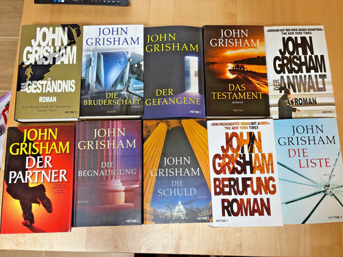 Konvolut john grisham - john,