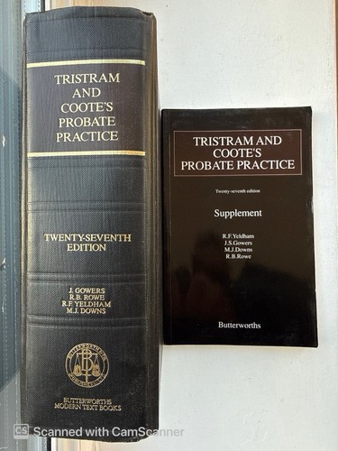 Tristram and cootes - and, probate