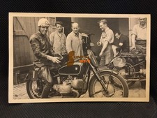 alte AK BMW-Rennfahrer Georg „Schorsch“ Meier BMW 500 ccm Motorrad 30er Jahre