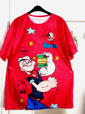 Herren T-Shirt, NEU, Größe XXL (54), atmungsaktiv, Popeye-Print