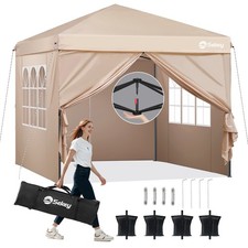 Pavillon Pop up Faltpavillon 3x3m Wasserdicht Gartenzelt Partyzelt UV Pavillion