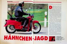 Motorrad Classic 05/1996 Moto Guzzi Galletto in einer seltenen Vorstellung auf 6
