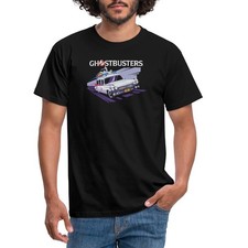 Ghostbusters Ecto-1 Auto Männer T-Shirt