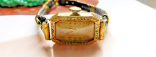 Art deco Gold 585 /14 K   Damenarmbanduhr 10gr. Schlup &Co 1920  15 St.Schweiz