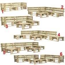 Holz Palettensofa Garten