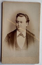 orig. CDV Foto Fotografie Mann