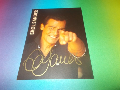 Erol sander film signed - sander,