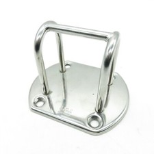 Niro Petersen Spi-Baum Halterung Deckshalter Spinnakerbaum Höhe: 80mm Edelstahl 