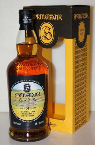 Springbank local barley - springbank, 8y
