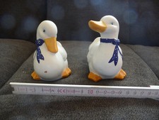Porzellan - Dekor - Tierfiguren Gänse - Höhe ca. 10cm - bitte Text lesen