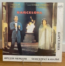 Freddie Mercury / Montserrat Caballe ✦ Barcelona ✦ LP ✦ Album ✦ USSR ✦ NEAR MINT