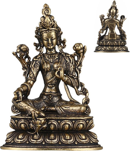 Mini buddha statue aus - statue, messing