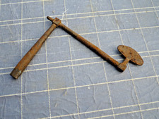 alter orig. Schlüssel für Coq / Hahnenuhr / Comtoise / Morbier