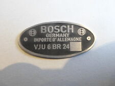 Typenschild Schild Bosch