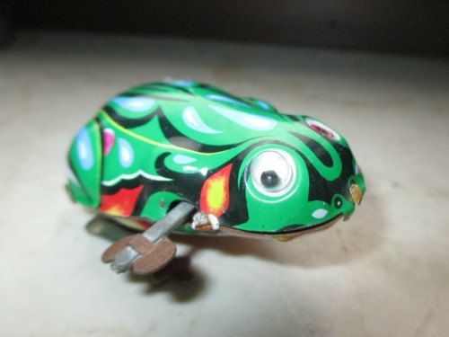 Hüpffrosch metalspielzeug - hüpffrosch,
