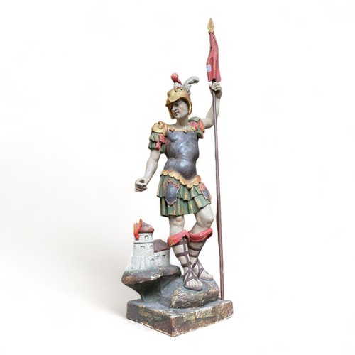 Heiligenfigur heiliger florian - heiligenfigur,
