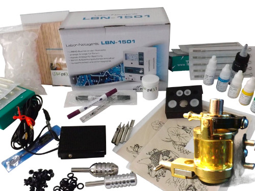 Tattoo luxus komplettset - luxus, -komplettset