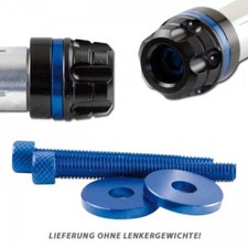 Zierring blau eloxiert für