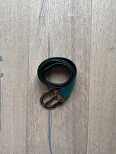 Damengürtel Leder grün