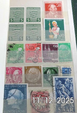 Briefmarken Album mit Marken