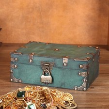 Schatztruhe holz vintage - schatztruhe,