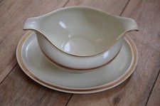 Rosenthal Winifred Elfenbein mit breitem Goldrand Sauciere 30er Jahre