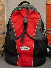 Deuter Rucksack Wanderrucksack AirStripes HARVARD Rot-Schwarz 50 x 34 cm Super
