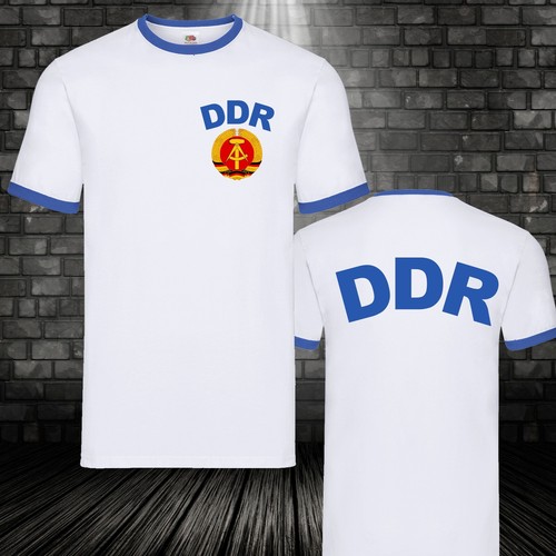 Ddr team shirt east germany - ddr,