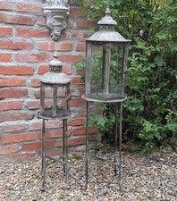 2er SET LATERNEN WINDLICHT AUF