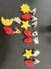 Tischdeckenhalter Befestigen Beschweren Stern Mond Erdbeere Rot Gelb
