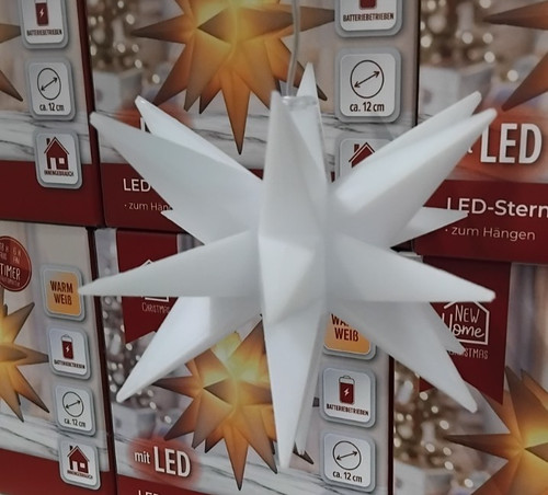 Sparsamer led weihnachtsstern - sparsamer,
