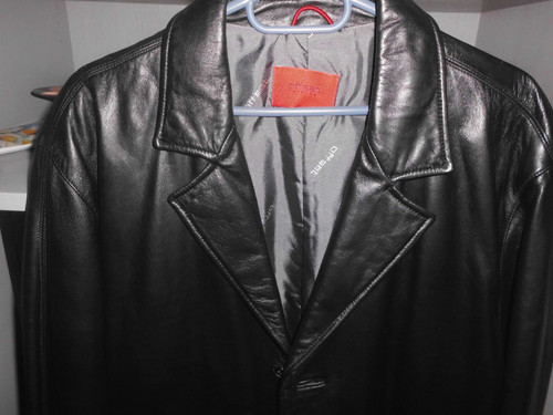 Herren lederjacket neu - herren, gr.54