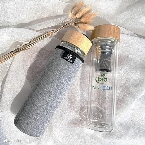 Teeflasche infuser glas - teeflasche,