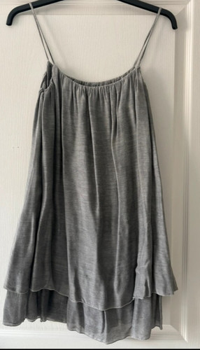 Trägerkleid lagenlook grau - trägerkleid,