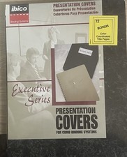Ibico presentation covers for
