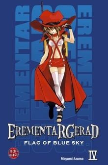 Erementar gerad flag of - erementar, blue