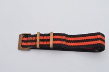 ANONIMO STOFF ARMBAND 22MM MIT DORNSCHLIESSE VINTAGE RAR