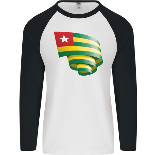 Curled togo flag togolese day - curled,