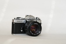 Minolta XD7 mit MD 50mm 1:1.4 Objektiv