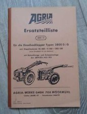 Agria Einachsschlepper 3800 D