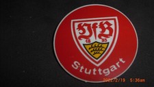 VFB Stuttgart Button zum Anstecken mit Nadel 5 cm  siehe Bild