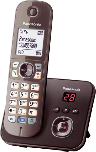Panasonic tg6821ga dect - panasonic, kx-tg6821ga