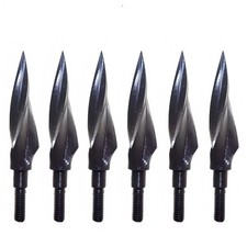 12/6X Pfeilspitzen Jagdspitzen